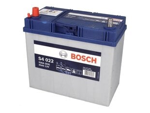 Аккумулятор Bosch 45Ah 330A S4022 цена и информация | Аккумуляторы | 220.lv