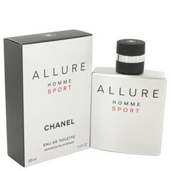 Туалетная вода Chanel Allure Homme Sport EDT для мужчин, 100 мл цена и информация | Мужские духи | 220.lv