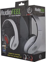 Rebeltec Audiofeel White цена и информация | Наушники с микрофоном Asus H1 Wireless Чёрный | 220.lv