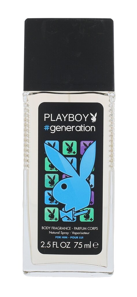 Playboy Generation for Him Deodorant 75ml цена и информация | Parfimēta vīriešu kosmētika | 220.lv