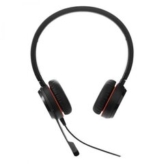 Jabra Evolve 30 Stereo melnas austiņas цена и информация | Наушники | 220.lv