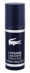 Дезодорант Lacoste L´Homme Lacoste для мужчин, 150 мл цена и информация | Мужская парфюмированная косметика | 220.lv