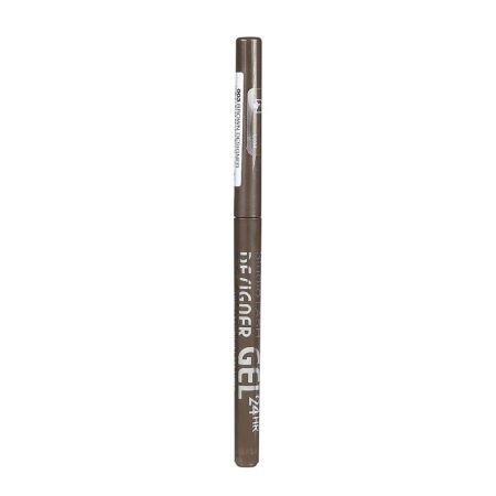 Miss Sporty Studio Lash Designer Gel Long Lasting Gel Eye Liner acu laineris 1.6 ml, 003 Brown Designer cena un informācija | Acu ēnas, skropstu tušas, zīmuļi, serumi | 220.lv