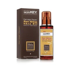 Восстанавливающее масло для волос с маслом ши Saryna Key Pure African Shea 110 мл цена и информация | Распылите крем-спрей на волосы на расстоянии 20-25 см, расчешите их расческой. | 220.lv