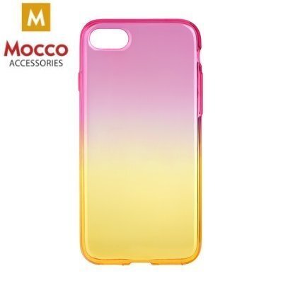 Mocco Gradient Back Case Silicone Case With gradient Color For Samsung J530 Galaxy J5 (2017) Pink - Yellow цена и информация | Telefonu vāciņi, maciņi | 220.lv