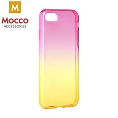 Mocco Gradient Back Case Silicone Case With gradient Color For Samsung J530 Galaxy J5 (2017) Pink - Yellow cena un informācija | Telefonu vāciņi, maciņi | 220.lv