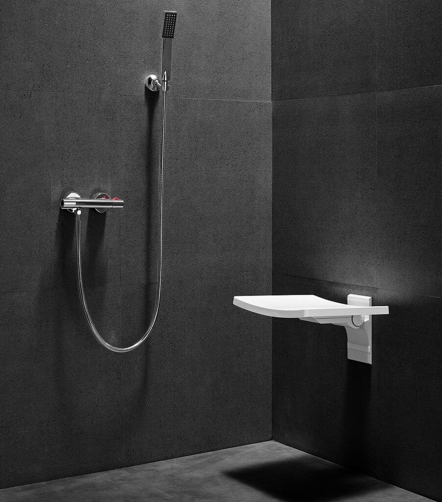 Dušas krēsls Besco Active цена и информация | Piederumi vannām un dušas kabīnēm | 220.lv