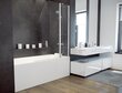 Mobilā vannas stikla siena siena Besco Avis cena un informācija | Piederumi vannām un dušas kabīnēm | 220.lv