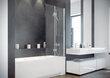 Mobilā vannas stikla siena siena Besco Prestigio cena un informācija | Piederumi vannām un dušas kabīnēm | 220.lv