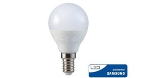 5.5W LED lemputė V-TAC, P45, E14, 3000K su LED SAMSUNG diodu цена и информация | Лампочки | 220.lv