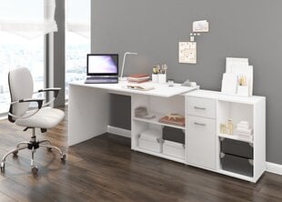 Письменный стол Beat P, белый цена и информация | Компьютерные, письменные столы | 220.lv