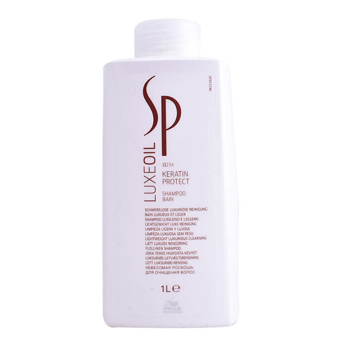 Atjaunojošs šampūns Wella SP Luxe ar keratīna eļļu 1000 ml цена и информация | Šampūni | 220.lv