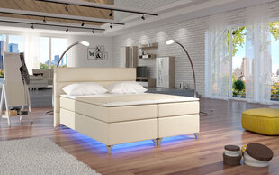 Gulta Amadeo ar LED apgaismojumu, 160X200 cm cena un informācija | Gultas | 220.lv