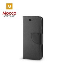 Aizsargmaciņš - statīvs Mocco Fancy Book piemērots Sony Xperia XA2, melns цена и информация | Чехлы для телефонов | 220.lv