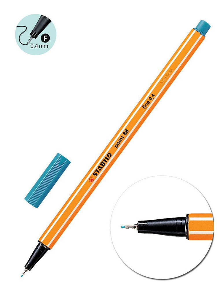 STABILO Tintes pildspalvas, point 88, 20 krāsas цена и информация | Rakstāmpiederumi | 220.lv