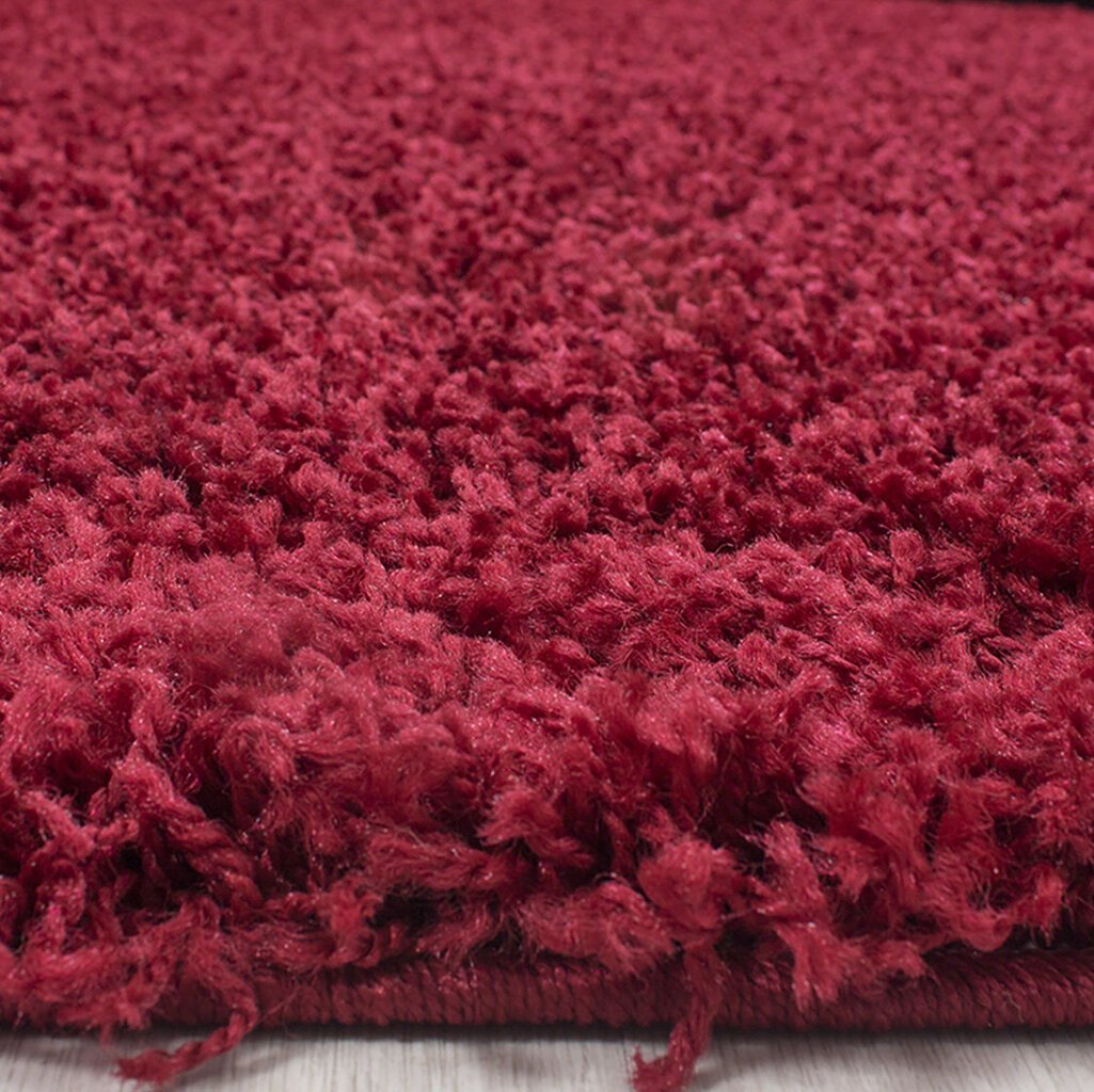 Paklājs Ayyildiz Shaggy Dream Red 4000, Ø 120 cm цена и информация | Paklāji | 220.lv