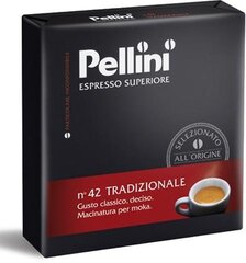 PELLINI Espresso Tradizionale, 2 x 250g cena un informācija | Kafija, kakao | 220.lv