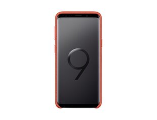 Чехол Samsung Galaxy S9 G960 из алькантары, красный цена и информация | Чехлы для телефонов | 220.lv