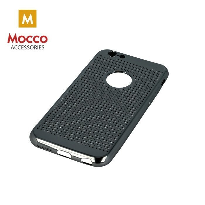 Aizsargvāciņš Mocco Luxury Silicone piemērots Samsung G920 Galaxy S6, melns cena un informācija | Telefonu vāciņi, maciņi | 220.lv