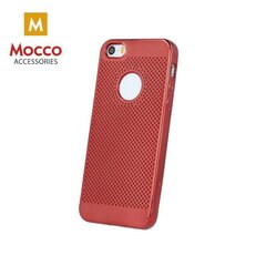 Aizsargvāciņš Mocco Luxury Silicone piemērots Samsung G920 Galaxy S6, sarkans цена и информация | Чехлы для телефонов | 220.lv