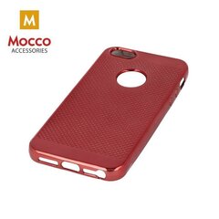 Aizsargvāciņš Mocco Luxury Silicone piemērots Samsung G920 Galaxy S6, sarkans цена и информация | Чехлы для телефонов | 220.lv