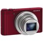 Sony DSC-WX500, sarkans cena un informācija | Digitālās fotokameras | 220.lv