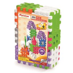 Вафельные блоки «Куб», 36 деталей цена и информация | Kонструкторы | 220.lv