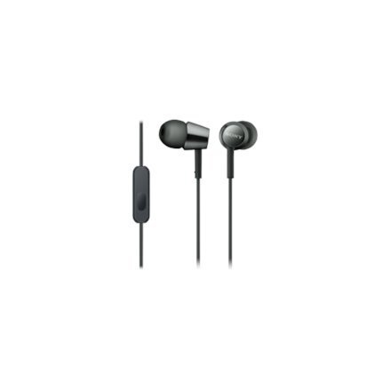 Sony MDR-EX155AP, Black cena un informācija | Austiņas | 220.lv