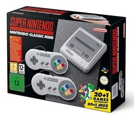 Nintendo Classic Mini: Super Nintendo Entertainment System cena un informācija | Spēļu konsoles | 220.lv