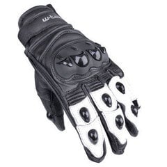Мотоциклетные перчатки W-TEC Radoon MBG-1621-16, чёрно-белые цена и информация | Мото перчатки, защита | 220.lv