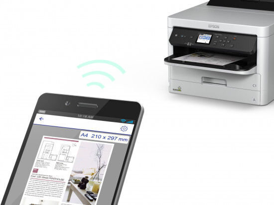 Epson WorkForce Pro WF-C5210DW MFP Wi-Fi Printer / Scanner / Copier inkjet colour cena un informācija | Printeri un daudzfunkcionālās ierīces | 220.lv