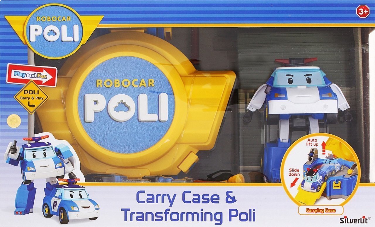 Трансформируемая игрушка Robocar Poli цена | 220.lv