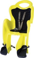 Заднее велосипедное сиденье Bellelli Mr Fox Standard HiViz, желтое цена и информация | Велокресла | 220.lv