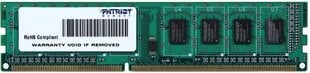 Патриот DDR3-1600, 4 ГБ, DIMM CL11 цена и информация | Оперативная память (RAM) | 220.lv