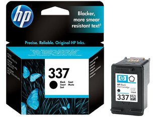 HP 337 ink black 11ml (ML) цена и информация | Картриджи для струйных принтеров | 220.lv