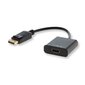 Signāla pārveidotājs no DisplayPort uz HDMI, Savio CL-55, melns cena un informācija | Kabeļi un vadi | 220.lv
