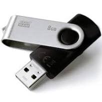 Флеш-память GoodRam UTS2-0080K0R11, 8 ГБ цена и информация | USB накопители | 220.lv
