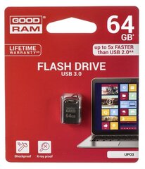 GoodRam Point 64GB USB USB 3.0 цена и информация | USB накопители | 220.lv