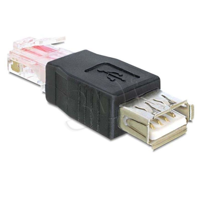 Akyga AK-AD-27, USB A/RJ45 cena un informācija | Kabeļi un vadi | 220.lv