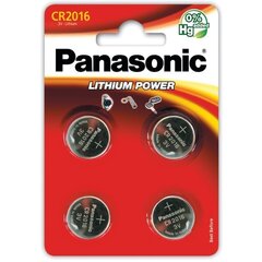 Panasonic battery CR2016/4B cena un informācija | Baterijas | 220.lv