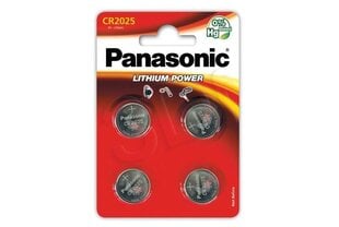 Panasonic battery CR2025/4B цена и информация | Батерейки | 220.lv