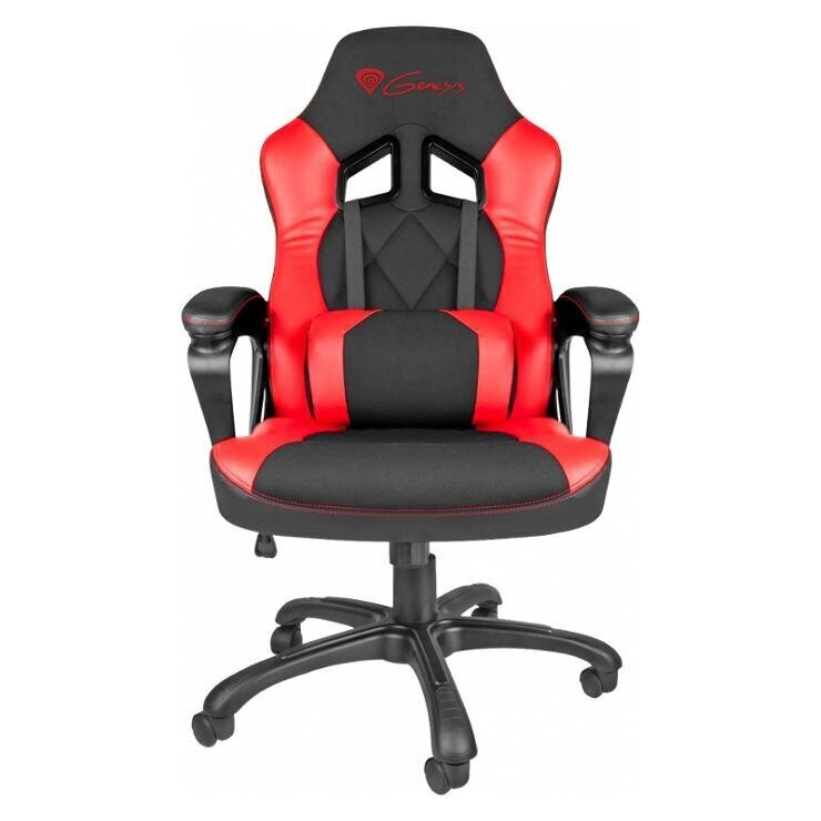 Natec Genesis SX33 Black/Red cena un informācija | Biroja krēsli | 220.lv