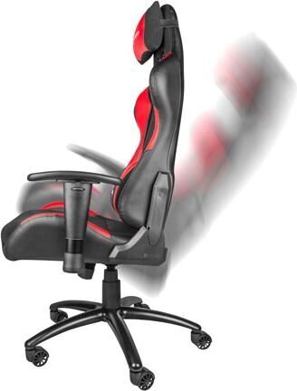 Spēļu Krēsls Genesis Nitro 550: Krāsa - Sarkans цена и информация | Biroja krēsli | 220.lv