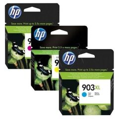 HP Inc. - 903XL 3-Pack CMY 1CC20AE cena un informācija | Tintes kārtridži | 220.lv