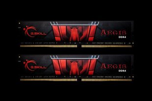 G.Skill Aegis 4 DDR4, 2x8Гб, 2400МГц, CL15 (F4-2400C15D-16GIS) цена и информация | Оперативная память (RAM) | 220.lv