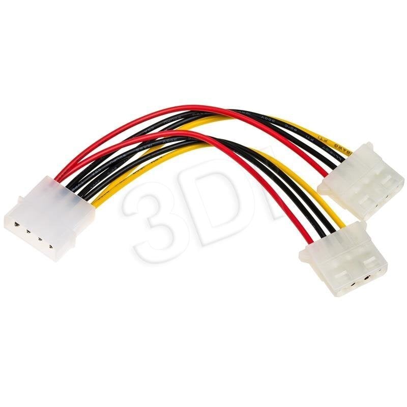 Akyga AK-CA-15, Molex, 15 cm цена и информация | Kabeļi un vadi | 220.lv