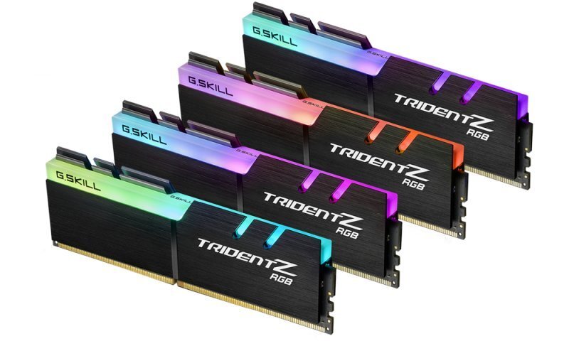 G.Skill Trident Z RGB DDR4, 4x8 GB, 3200 MHz, CL16 (F4-3200C16Q-32GTZR) cena un informācija | Operatīvā atmiņa (RAM) | 220.lv