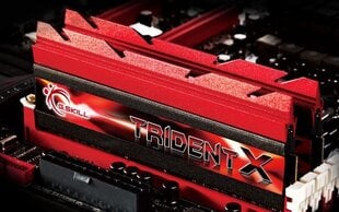 G.Skill DDR3 32GB (8GBx4) 2400MHz, CL10, TridentX Quad (F3-2400C10Q-32GTX) цена и информация | Оперативная память (RAM) | 220.lv