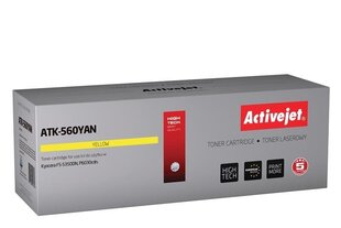 Activejet tonera kasetne ATK-560YAN (Kyocera TK-560Y nomaiņa; Premium; 10000 lapas; dzeltena) cena un informācija | Kārtridži lāzerprinteriem | 220.lv