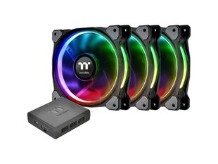 Thermaltake Riing x3 CL-F049-PL12SW-A цена и информация | Компьютерные вентиляторы | 220.lv